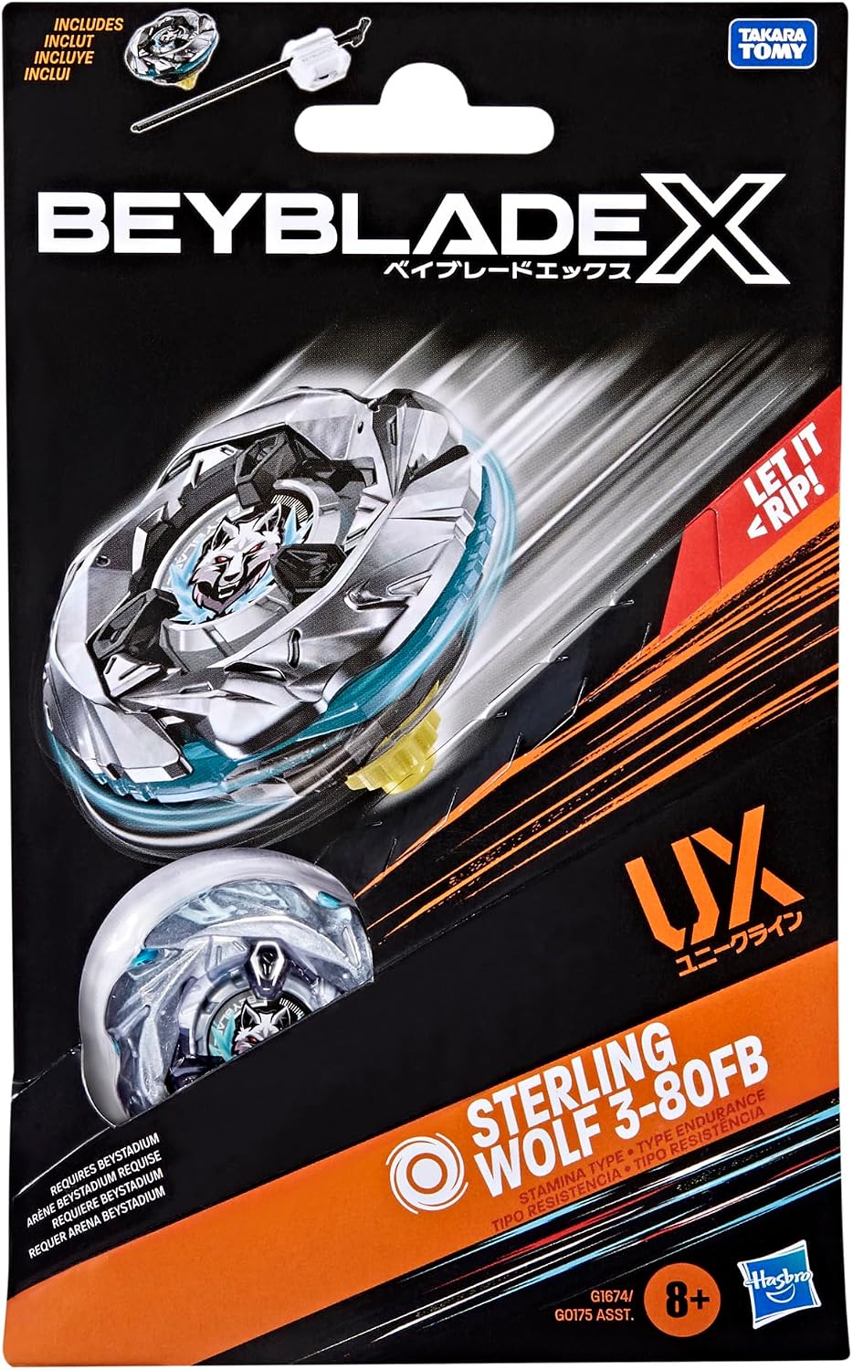 G1674 Sterling Wolf 3-80FB