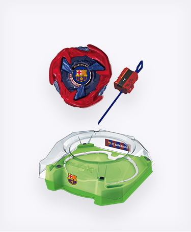 UX-00 [B4 Store Limited] BEY KICKOFF SET FC BARCELONA Ver.