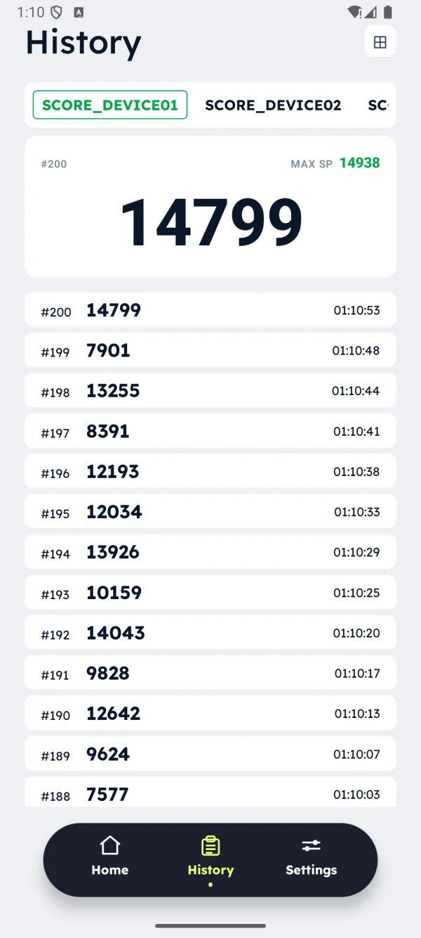 Spin Meter Android phone screenshot 2