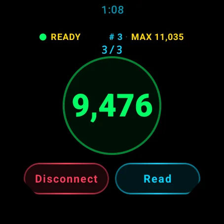 Spin Meter Wear OS screenshot 3