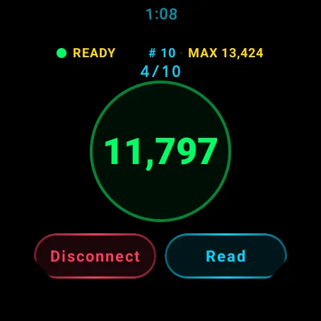 Spin Meter Wear OS screenshot 4